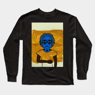 Indulge in NFT Character - FemaleMask Expressionist with Cartier Theme on TeePublic Long Sleeve T-Shirt